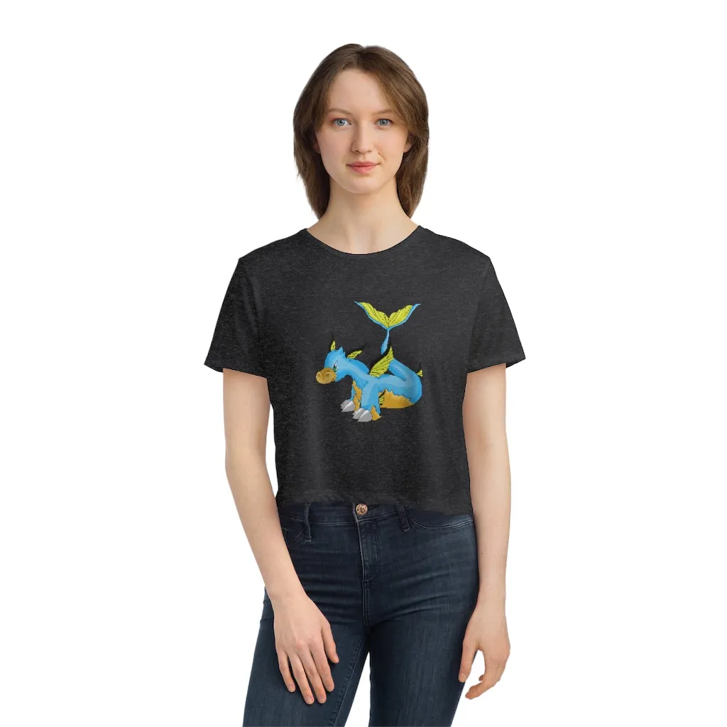 Drago Women's Flowy Cropped Tee