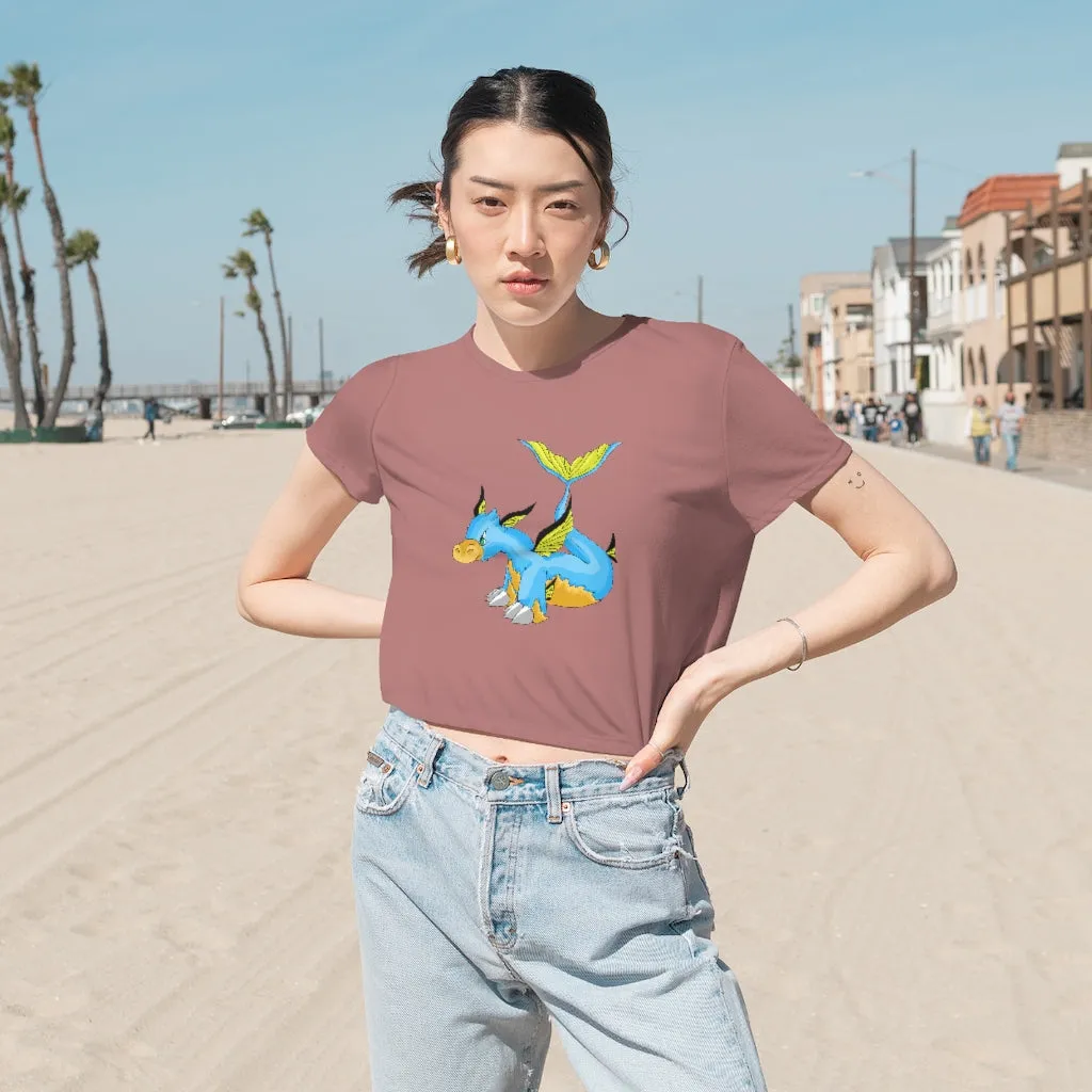 Drago Women's Flowy Cropped Tee