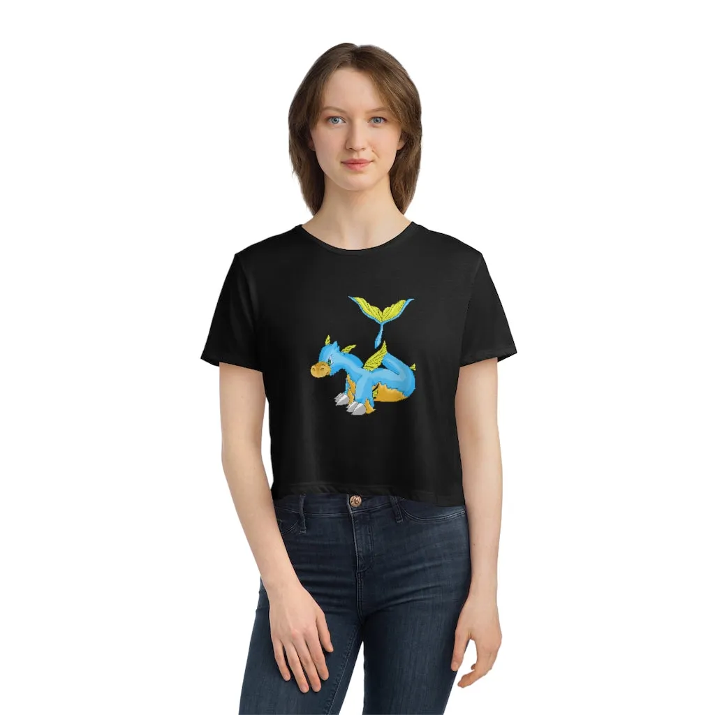 Drago Women's Flowy Cropped Tee