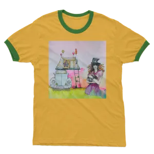 ‘Dream High’
 Adult Ringer T-Shirt