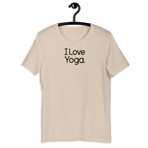 Fact: I Love Yoga Light Color Shirt