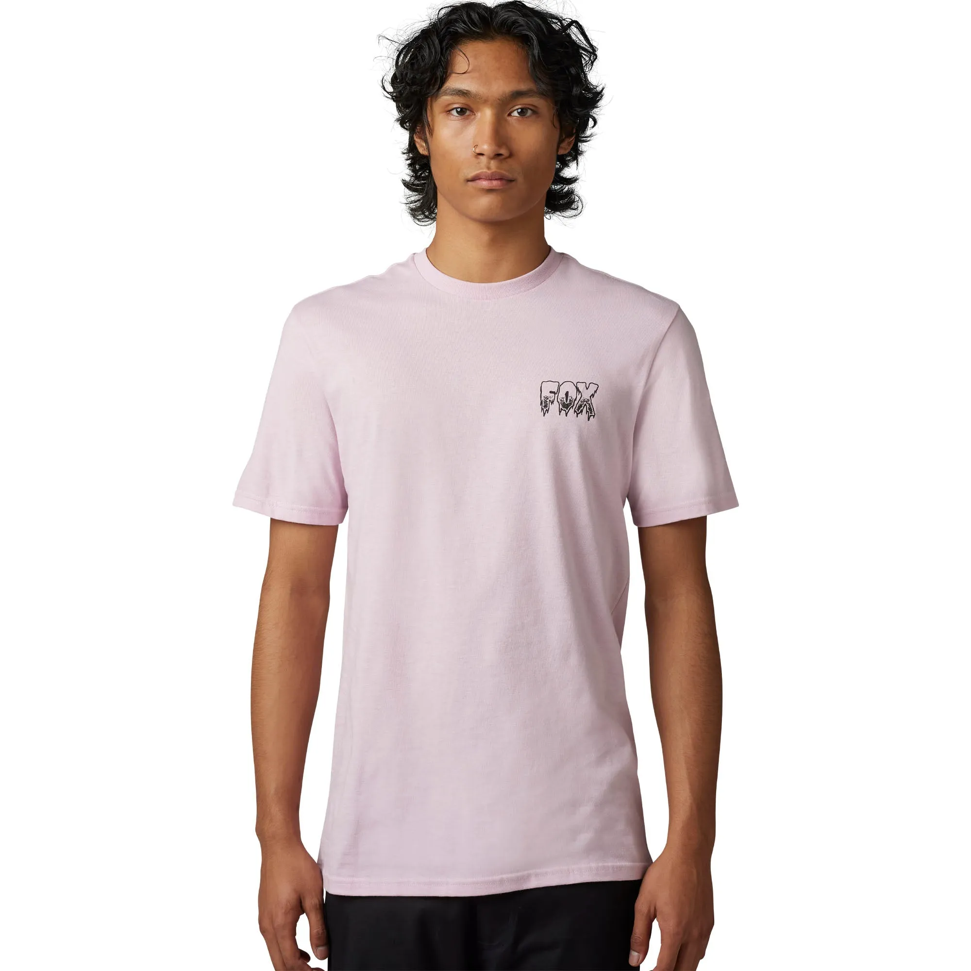 Fox Racing  Mens Thrillest T-Shirt Short Sleeve Premium Tee Crewneck Blush Pink