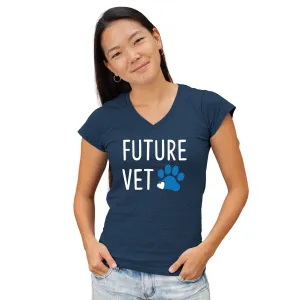 Future Vet Women's V-Neck T-Shirt