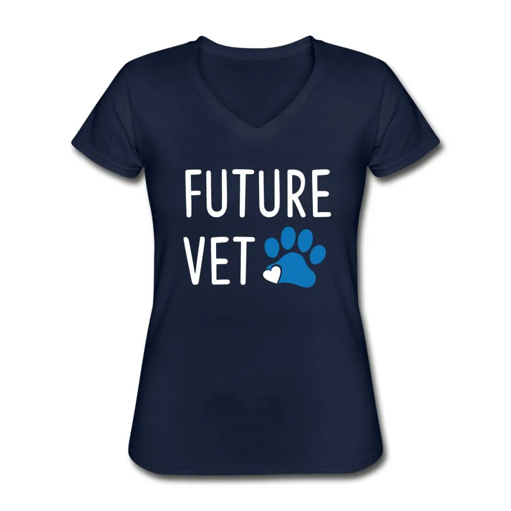 Future Vet Women's V-Neck T-Shirt