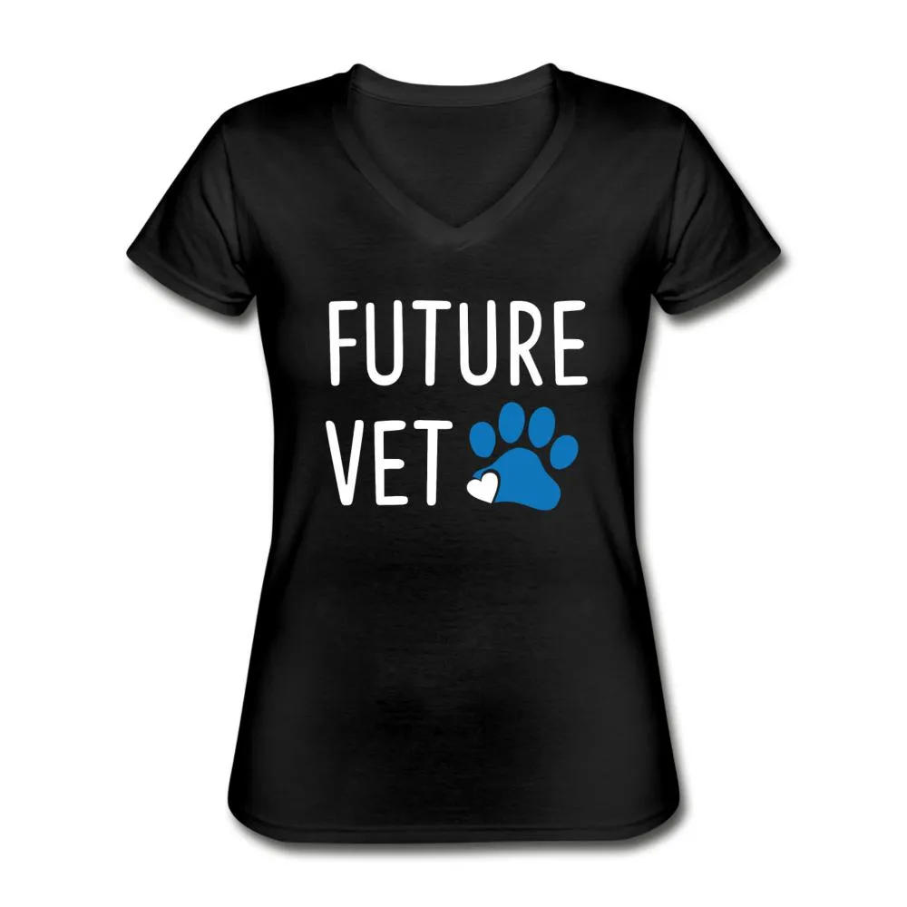 Future Vet Women's V-Neck T-Shirt