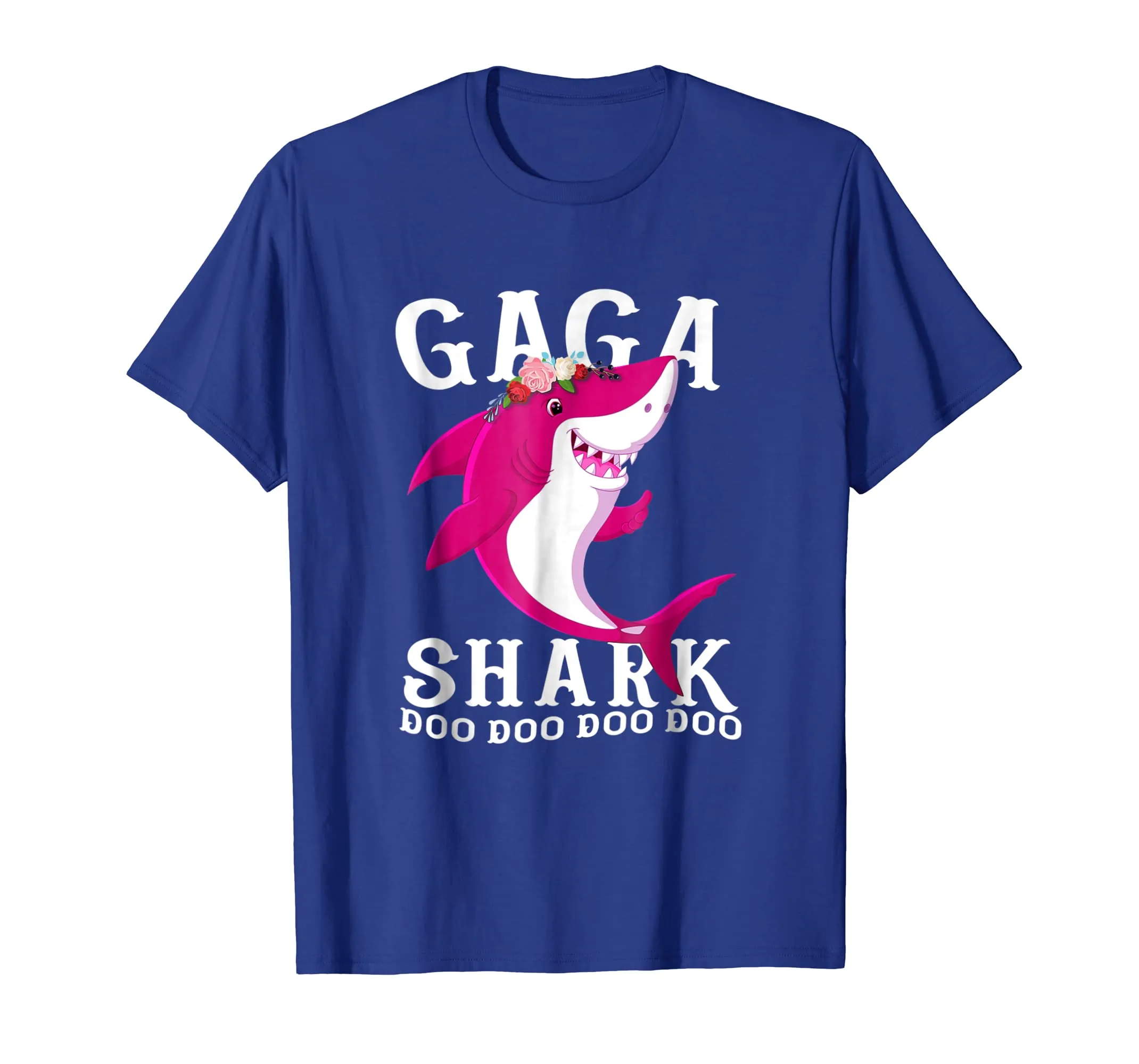 Gaga Shark T Shirt Mother Grandma Halloween Christmas