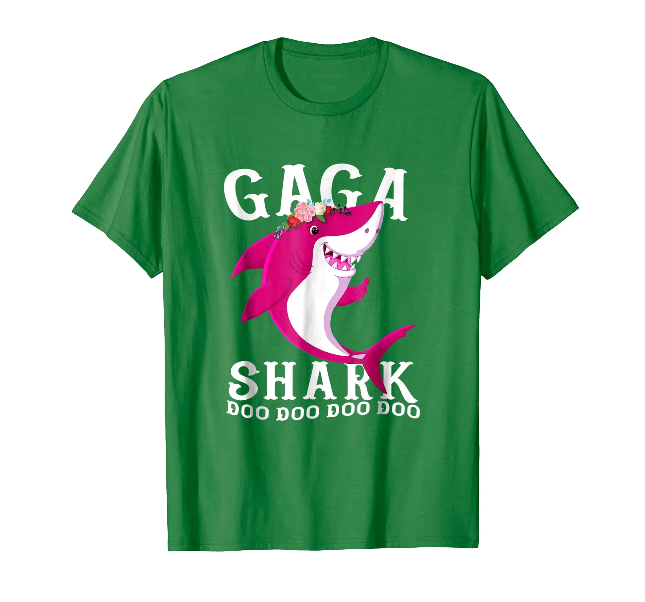 Gaga Shark T Shirt Mother Grandma Halloween Christmas