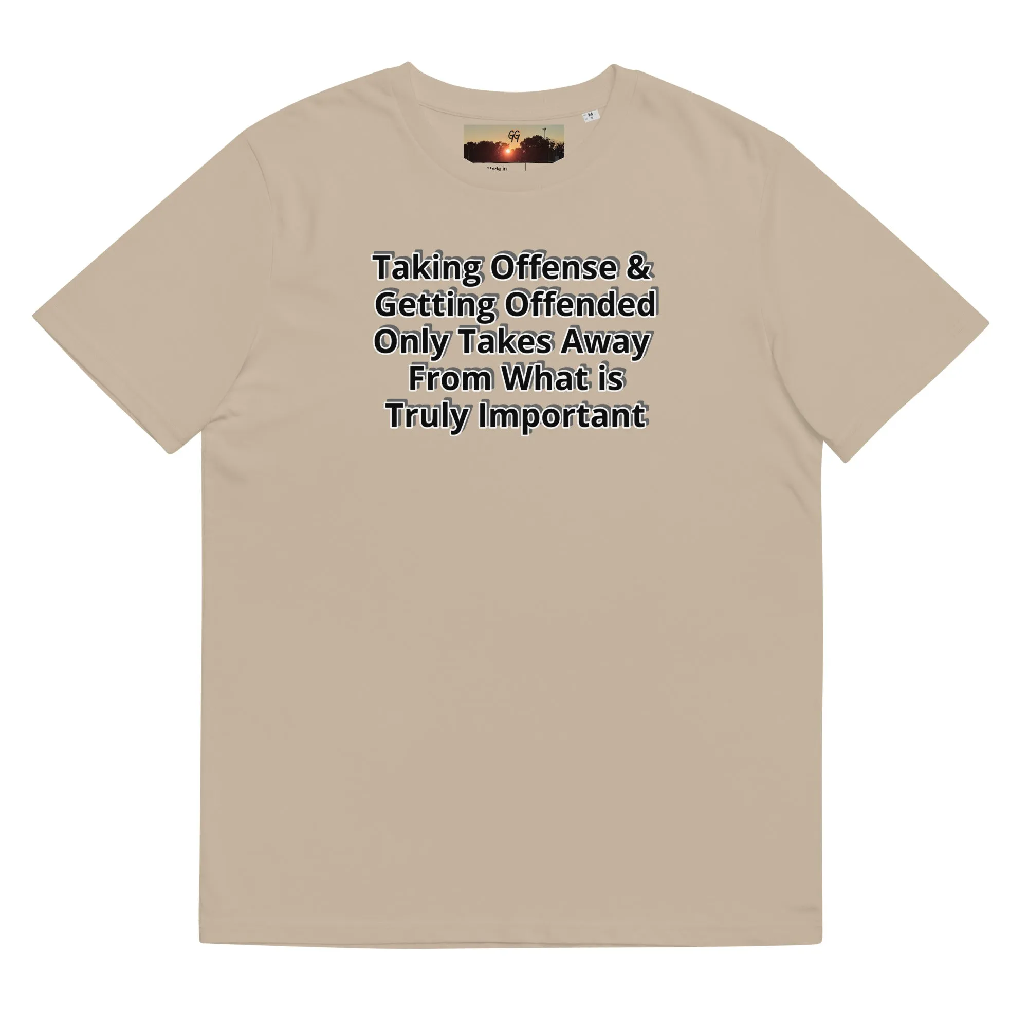 GG - Unisex organic cotton t-shirt - Taking Offence