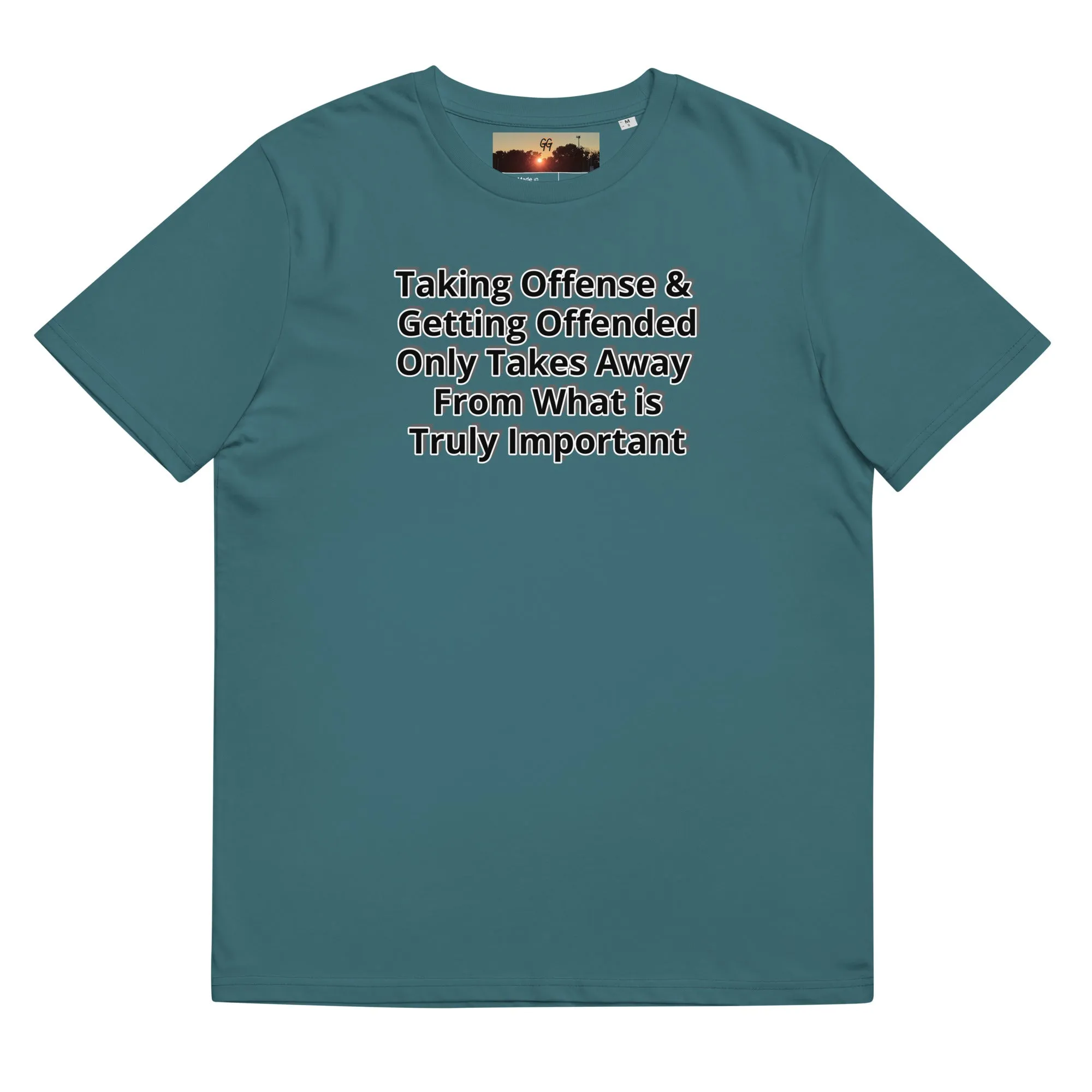 GG - Unisex organic cotton t-shirt - Taking Offence