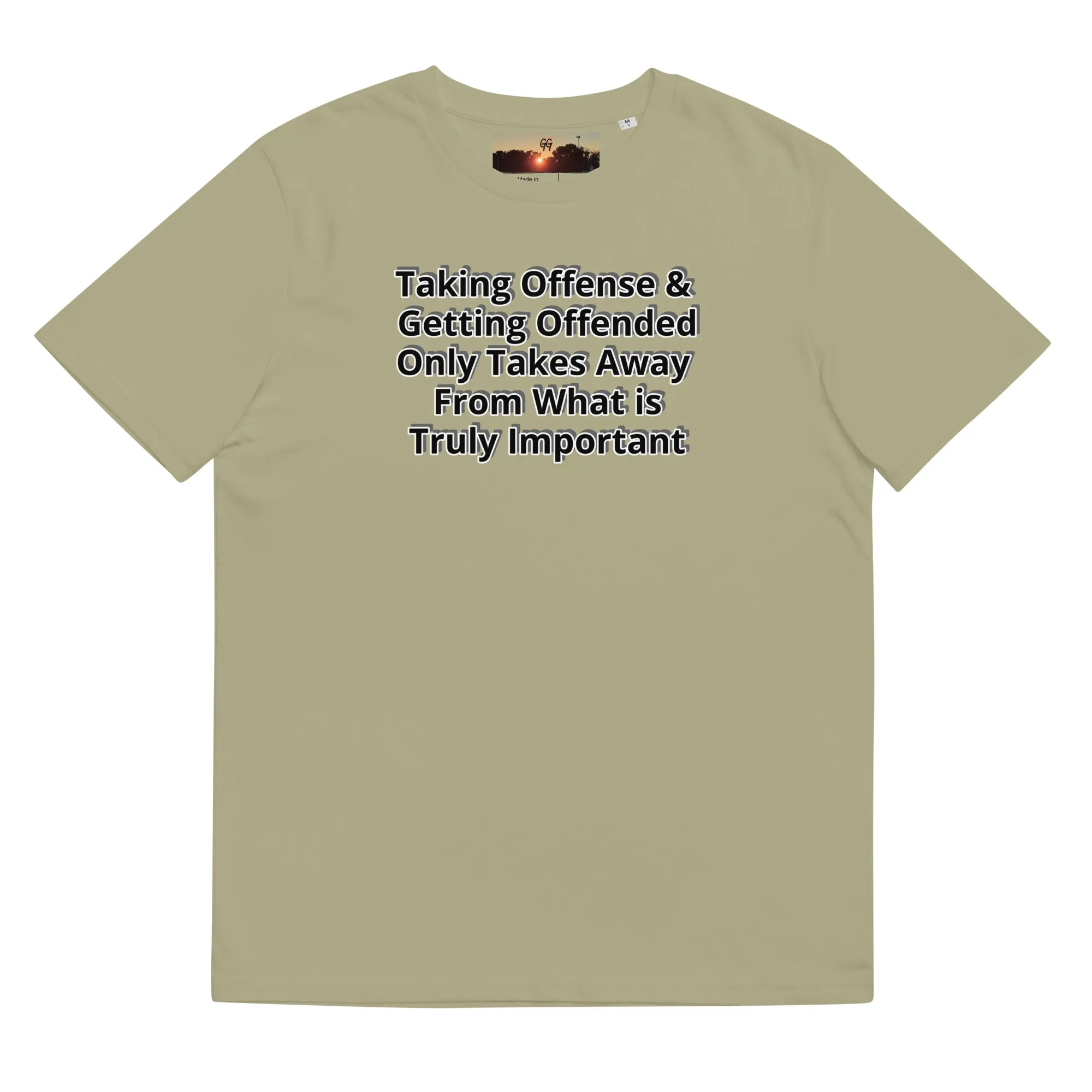 GG - Unisex organic cotton t-shirt - Taking Offence
