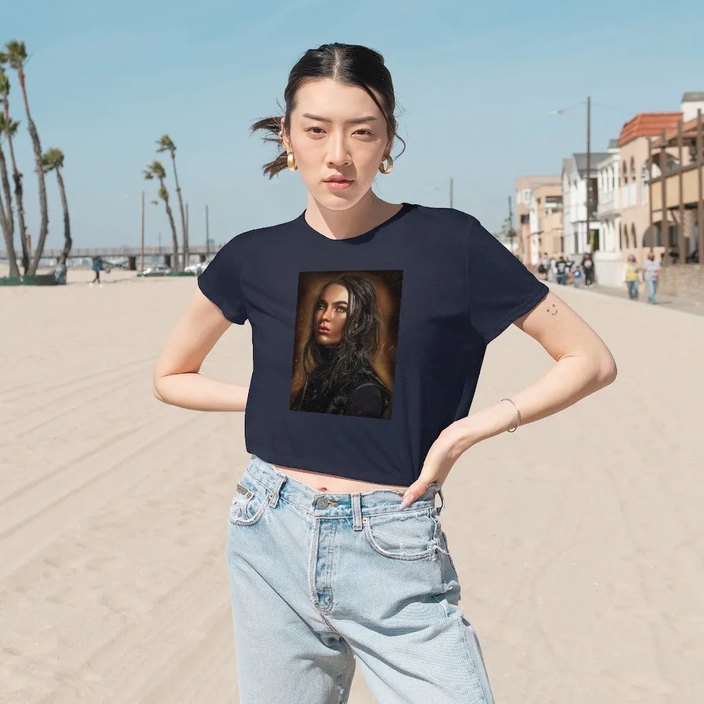 Girl Women's Flowy Cropped Tee