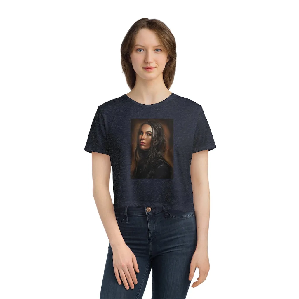 Girl Women's Flowy Cropped Tee