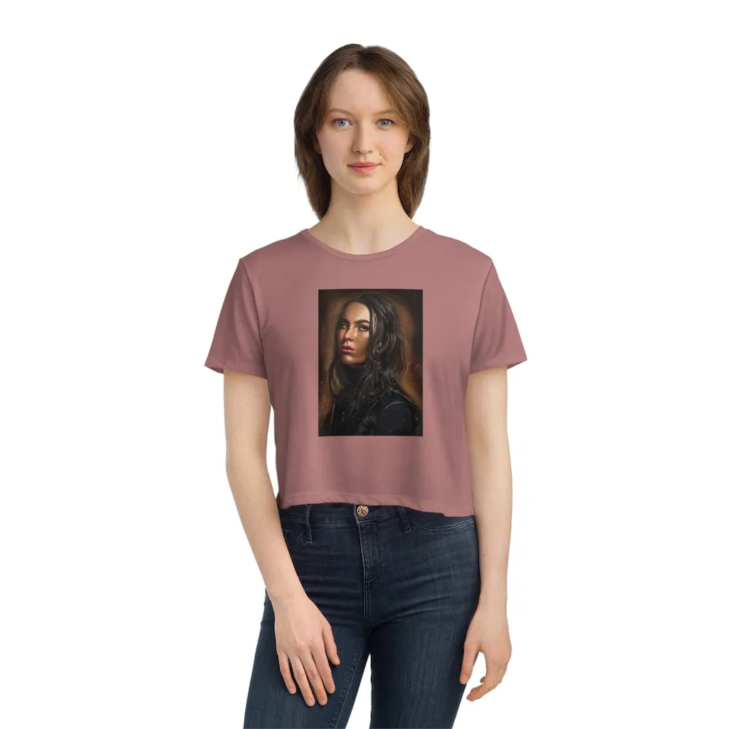 Girl Women's Flowy Cropped Tee