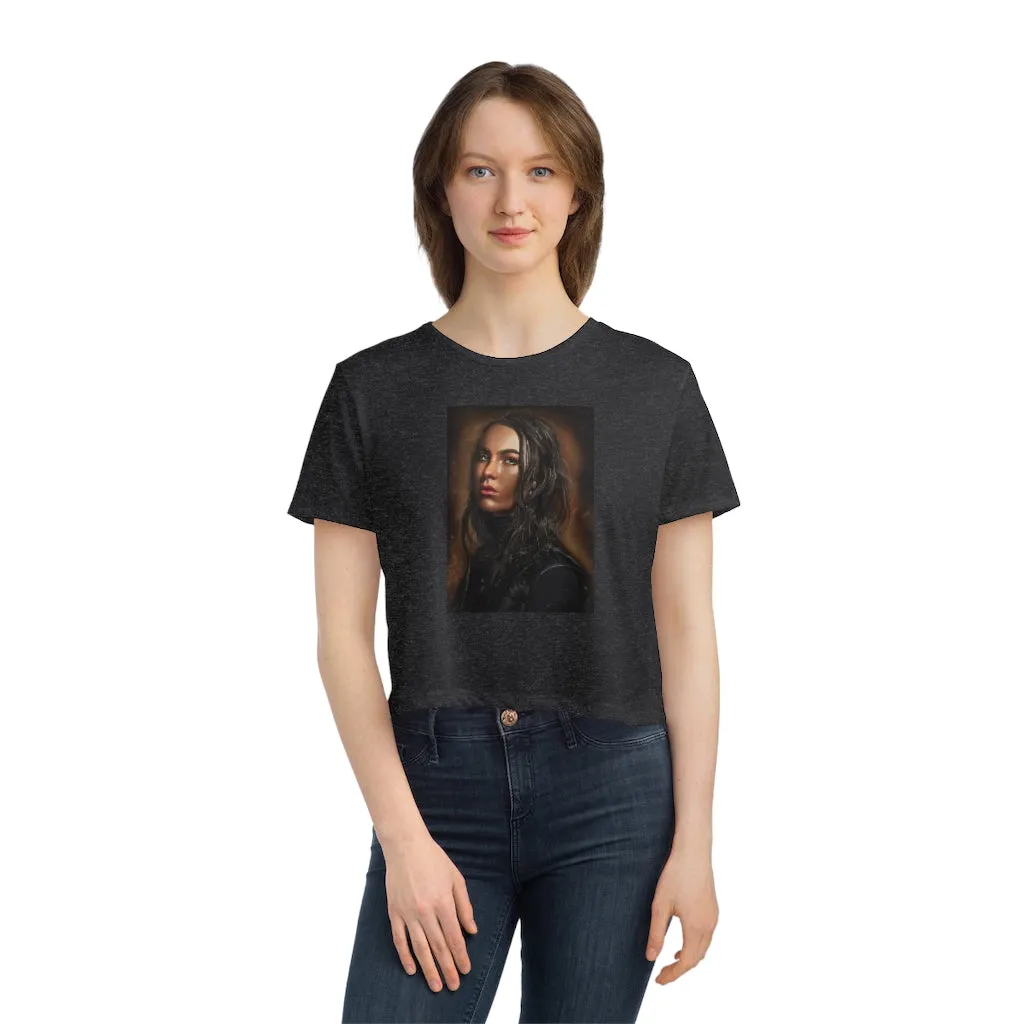 Girl Women's Flowy Cropped Tee