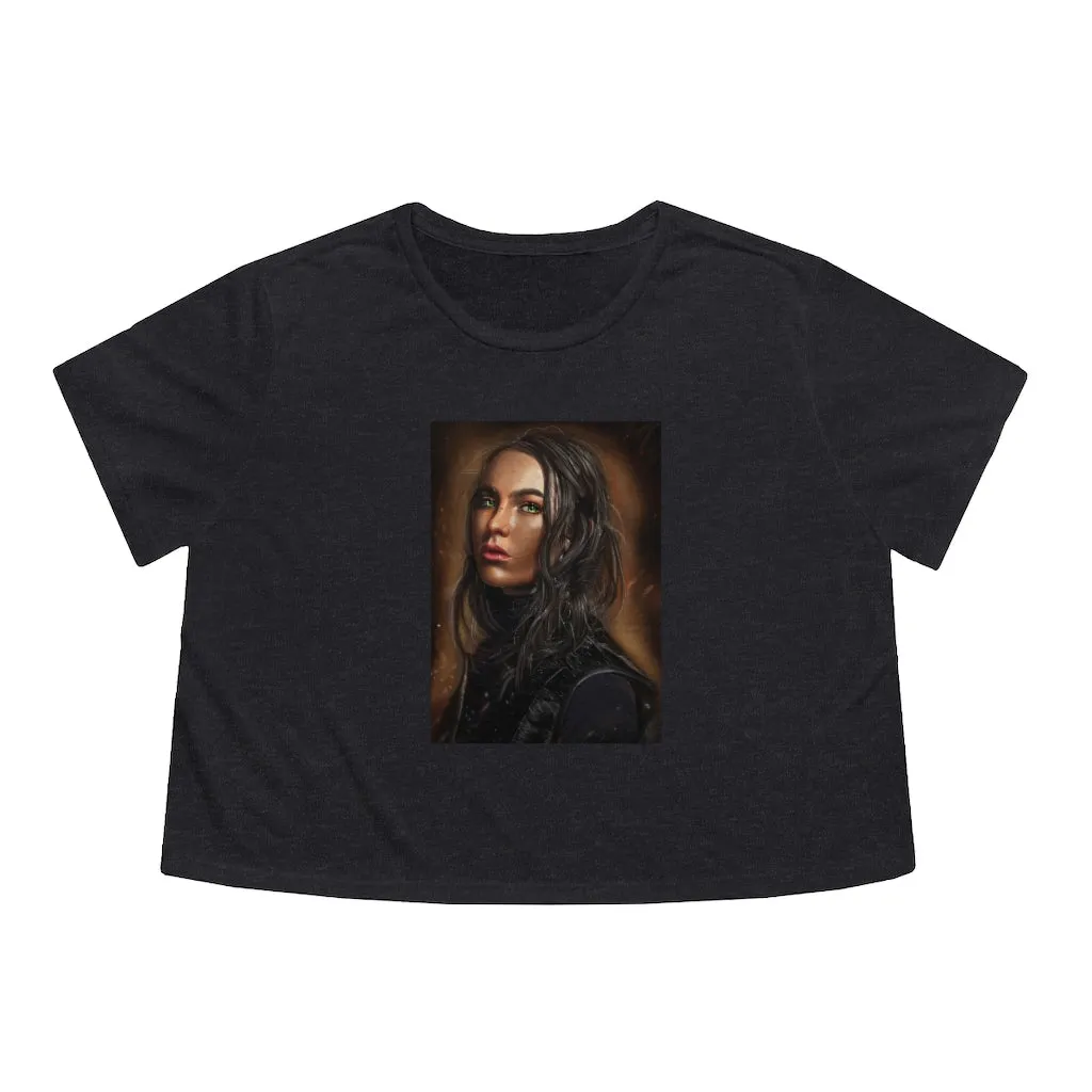 Girl Women's Flowy Cropped Tee