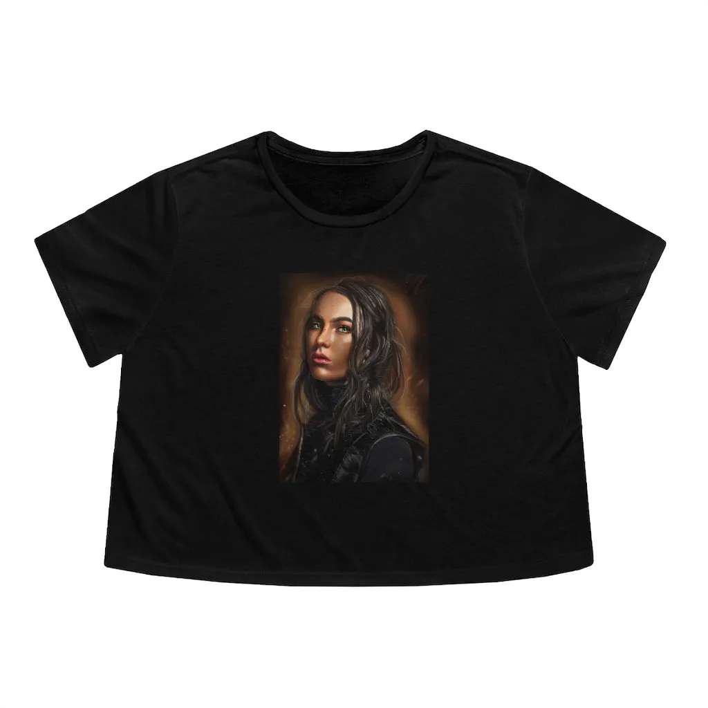 Girl Women's Flowy Cropped Tee