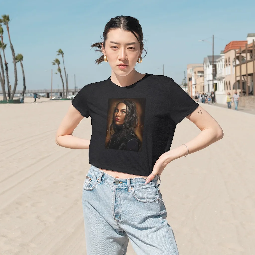 Girl Women's Flowy Cropped Tee