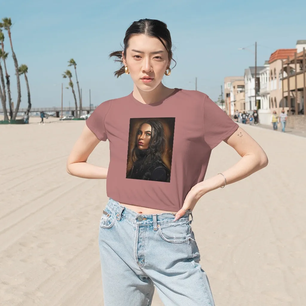 Girl Women's Flowy Cropped Tee