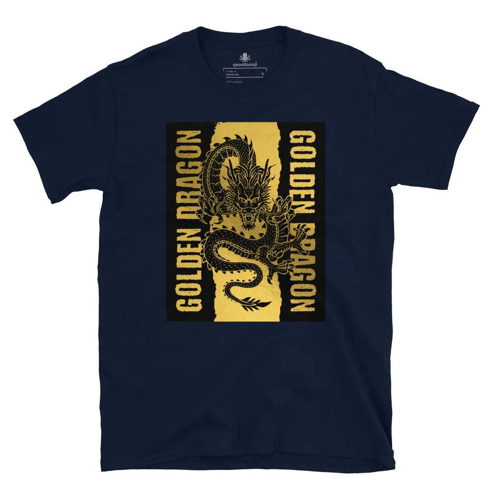 Golden Dragon | Unisex Soft Style T-Shirt