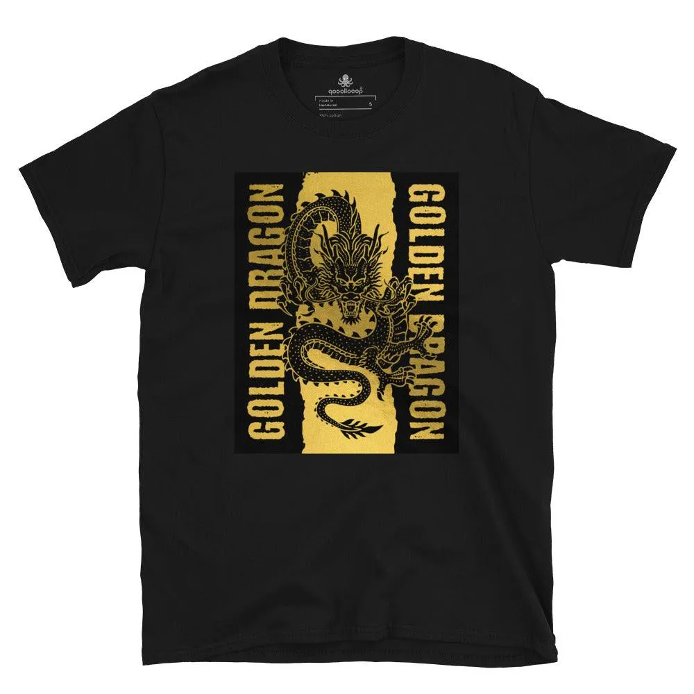 Golden Dragon | Unisex Soft Style T-Shirt