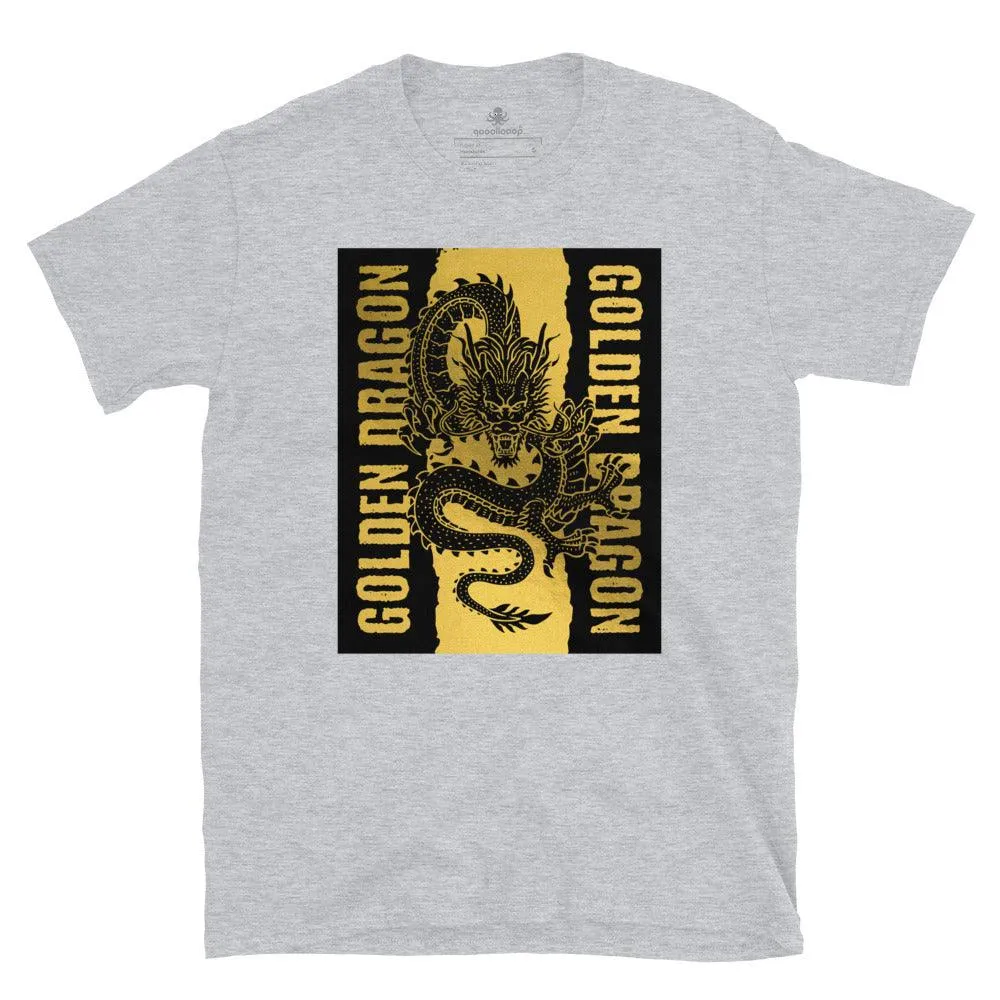 Golden Dragon | Unisex Soft Style T-Shirt