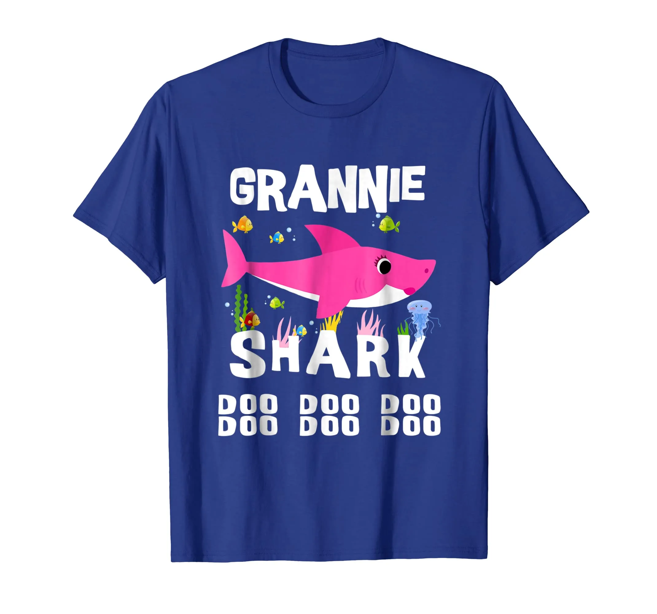 Grannie Shark T Shirt Mother Grandma Mother's Day Christmas