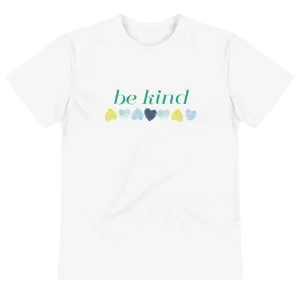 GREEN "BE KIND" GROUNDED HEARTS