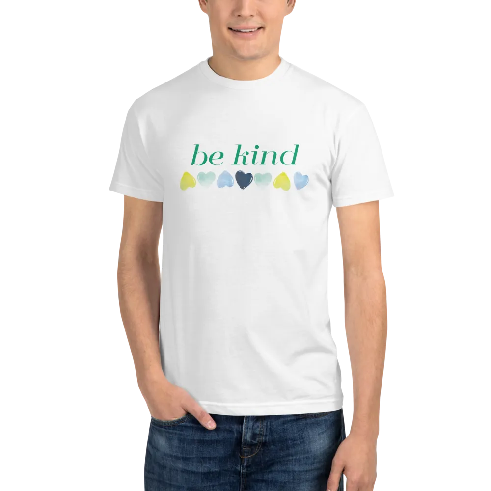 GREEN "BE KIND" GROUNDED HEARTS