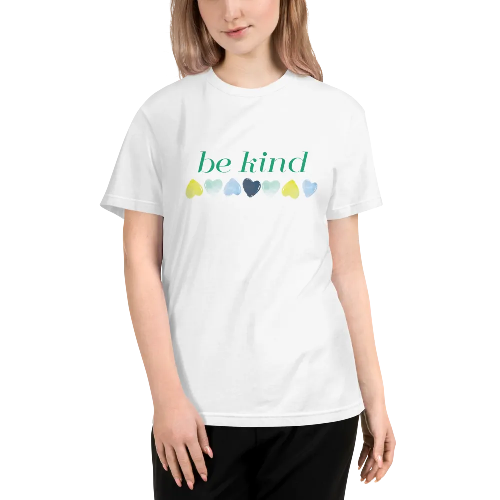 GREEN "BE KIND" GROUNDED HEARTS