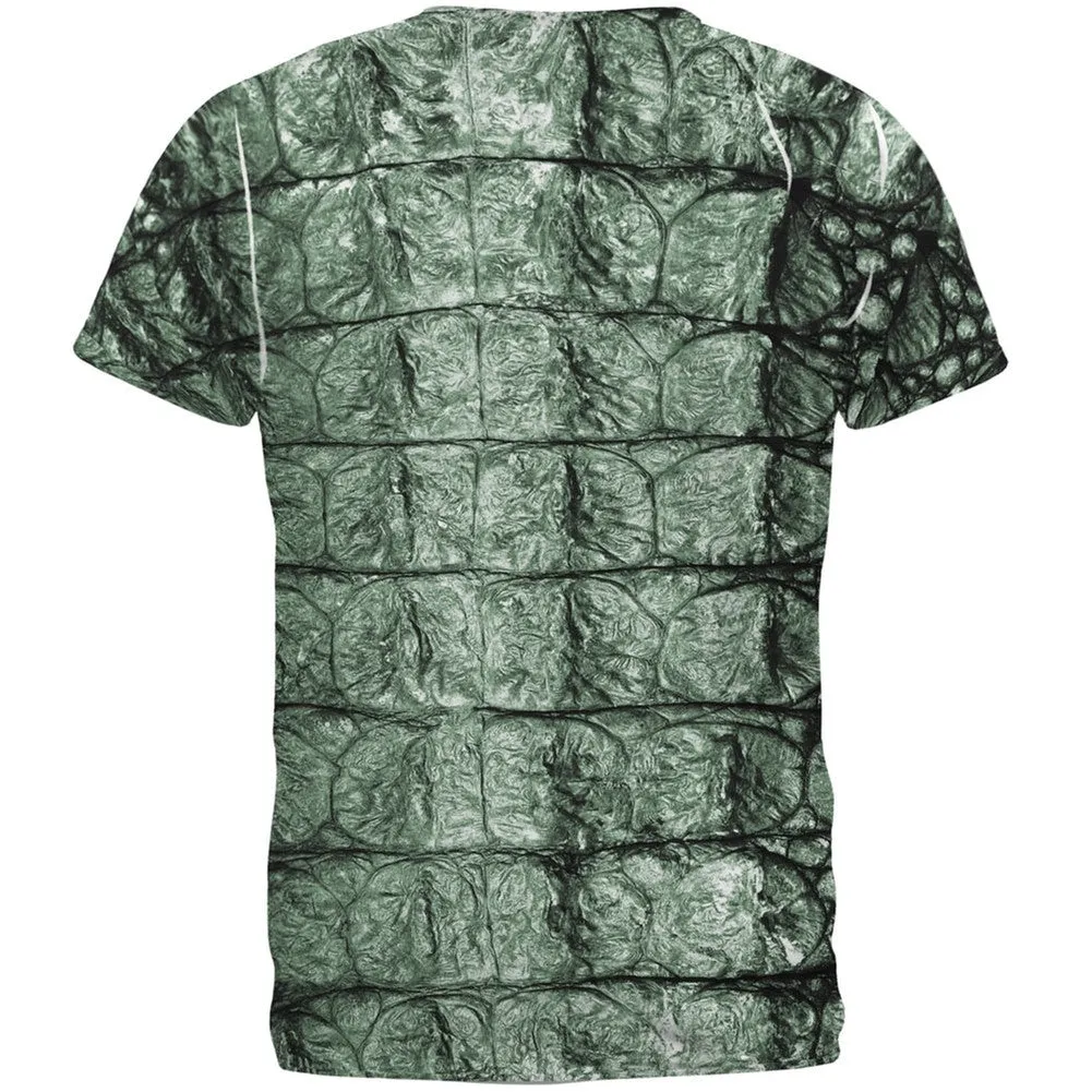 Halloween Alligator Costume All Over Adult T-Shirt