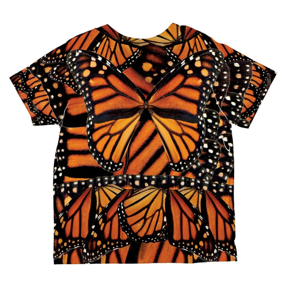 Halloween Monarch Butterfly Costume All Over Toddler T Shirt