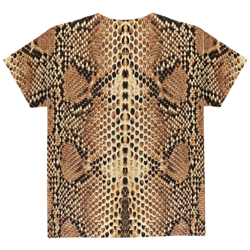 Halloween Rattlesnake Snake Snakeskin Costume All Over Youth T Shirt