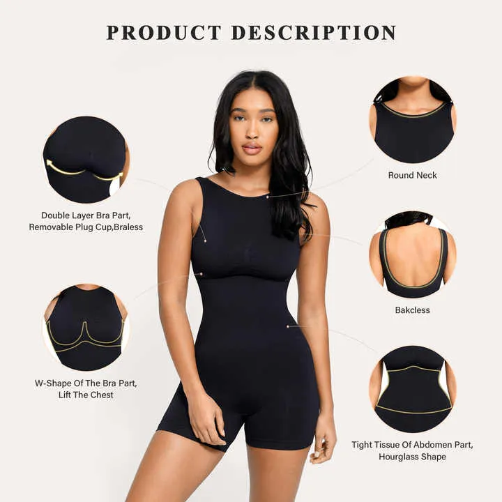 Hexin Women's Fitness Jumpsuit-Hexin للياقة