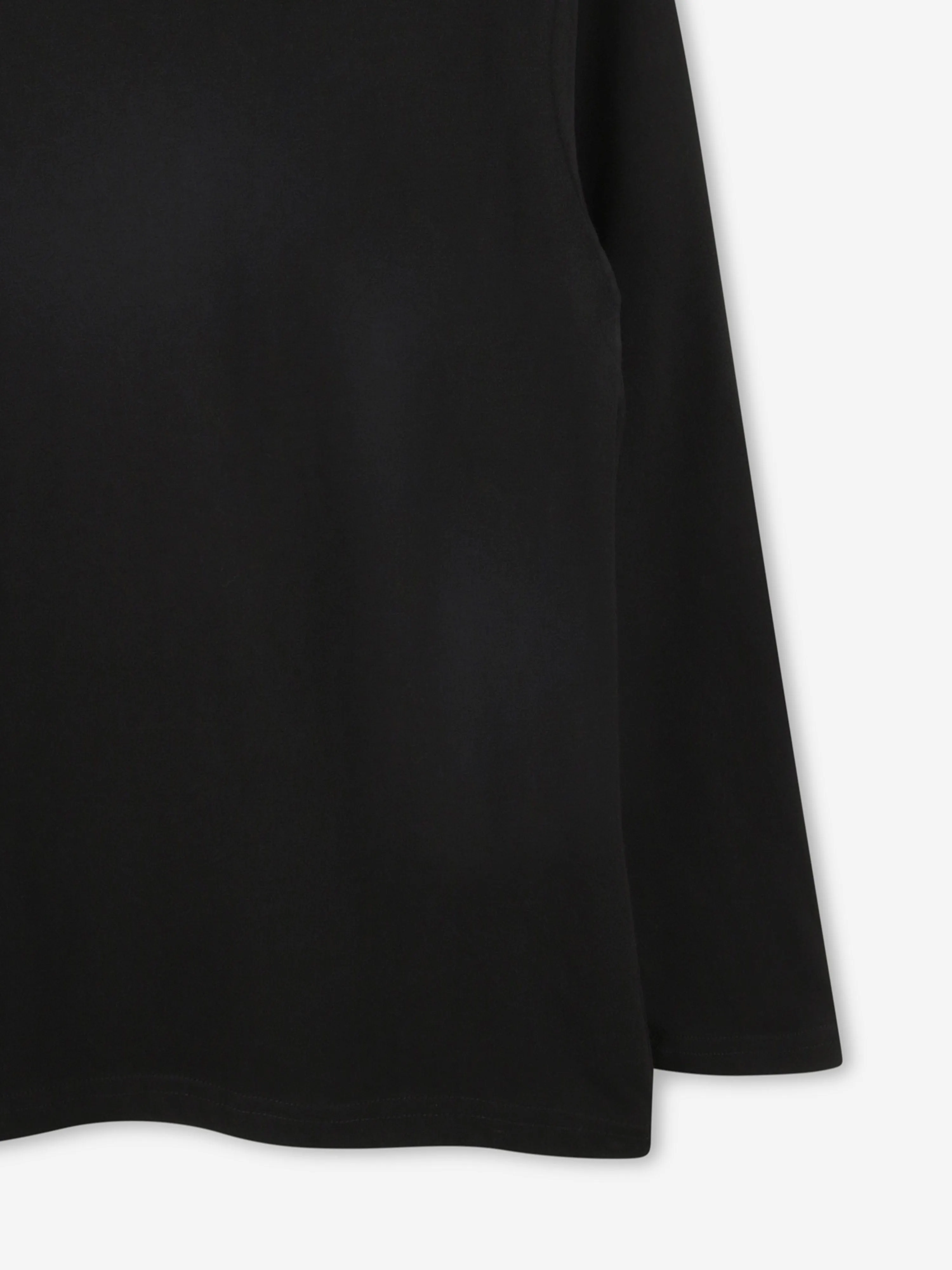 Hugo Boys Long Sleeve Logo T-Shirt in Black