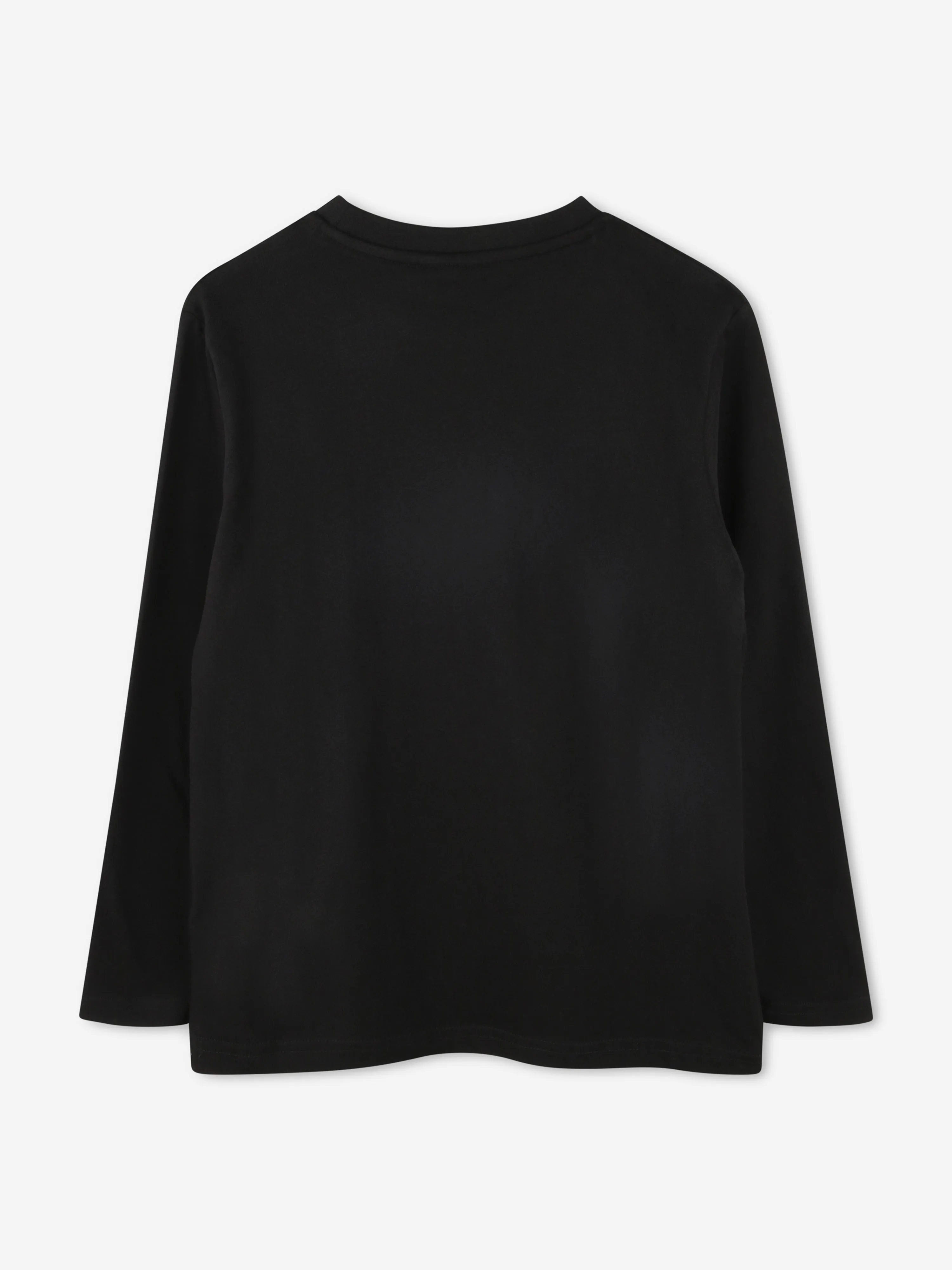 Hugo Boys Long Sleeve Logo T-Shirt in Black