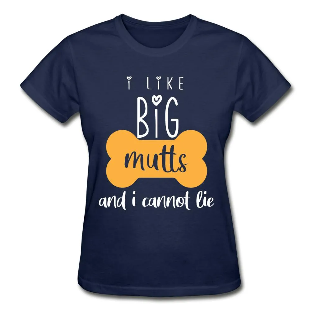 I like big Mutts Gildan Ultra Cotton Ladies T-Shirt