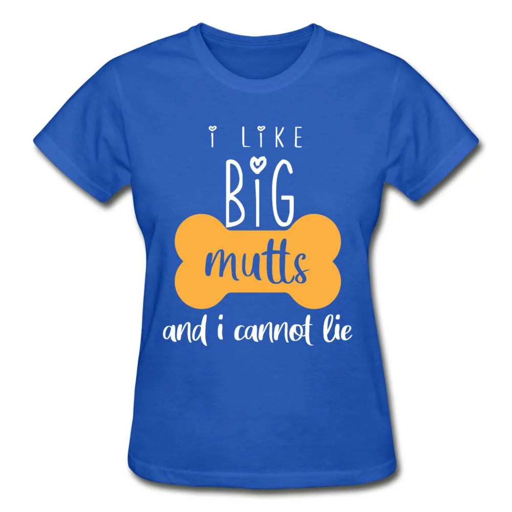I like big Mutts Gildan Ultra Cotton Ladies T-Shirt