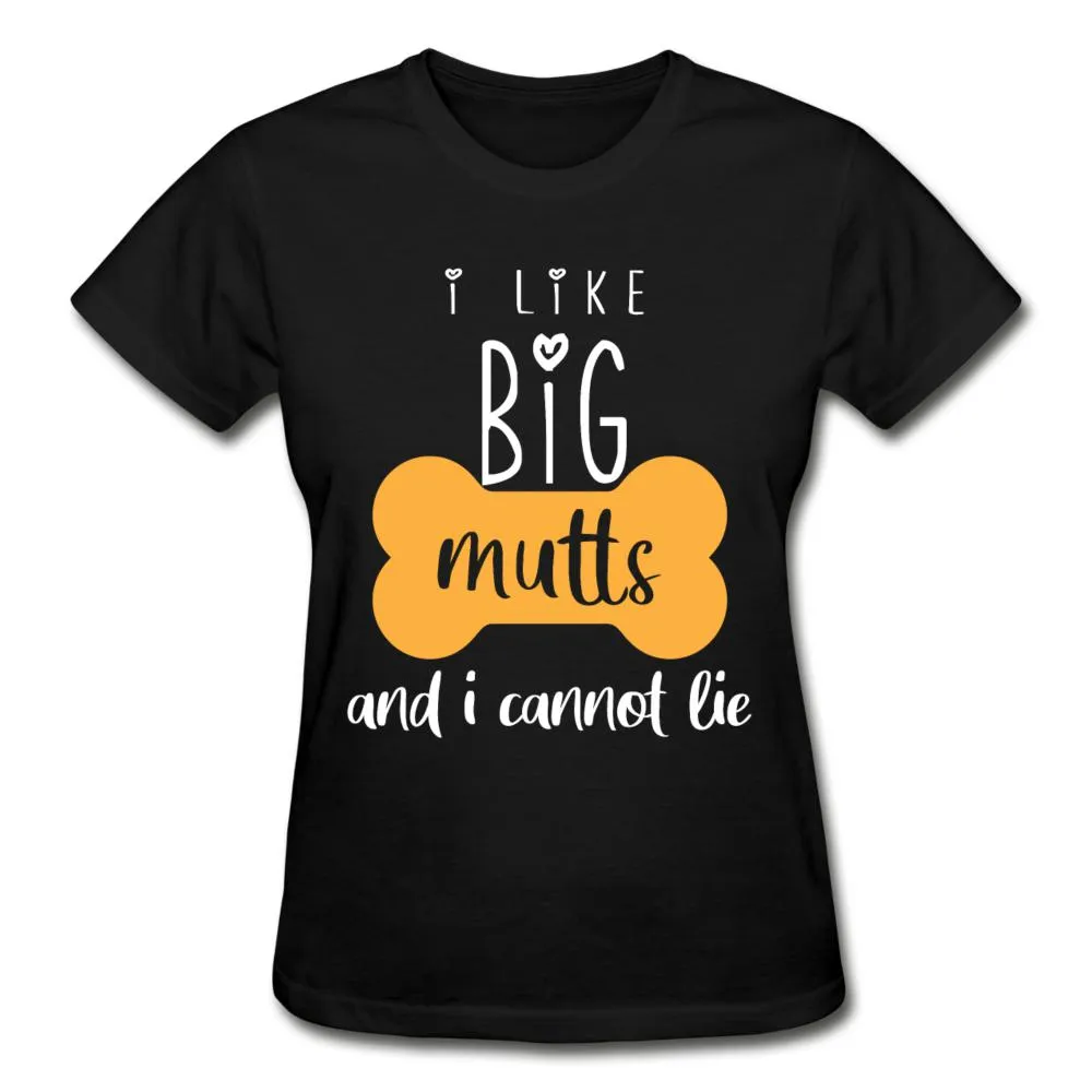 I like big Mutts Gildan Ultra Cotton Ladies T-Shirt