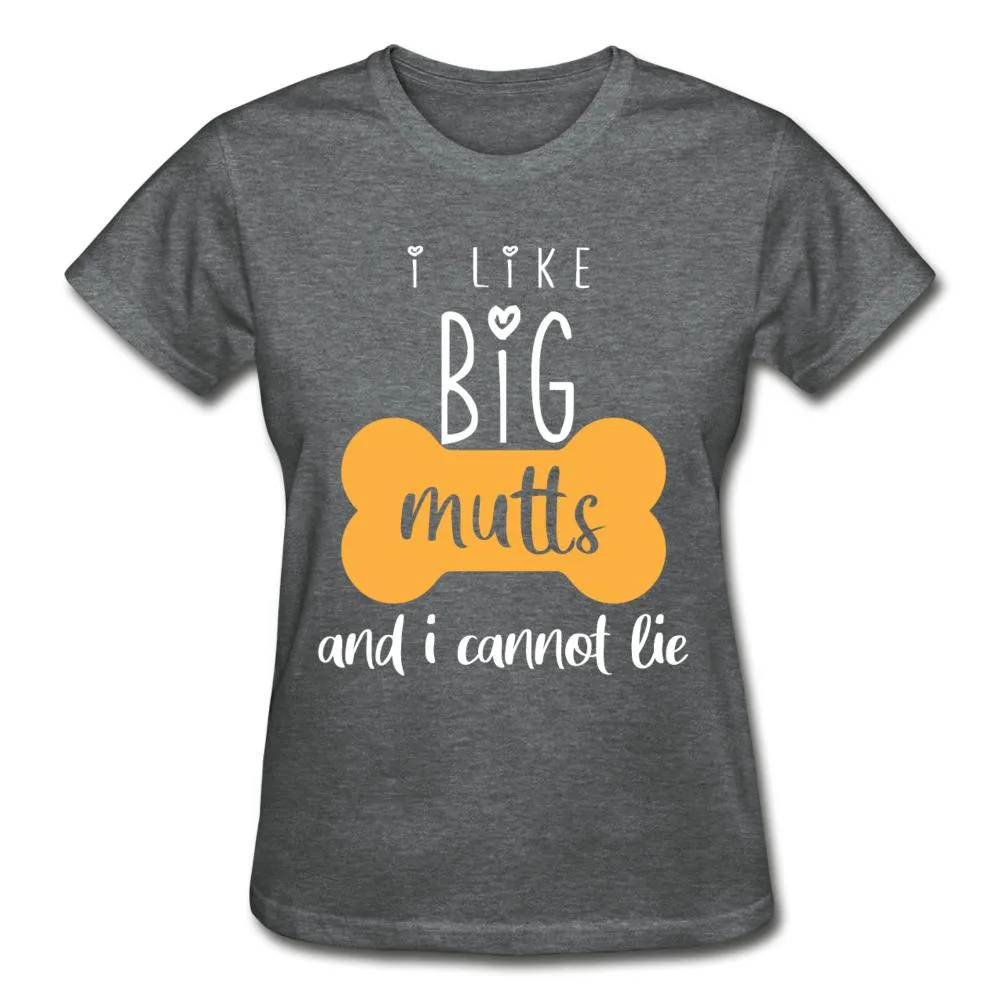 I like big Mutts Gildan Ultra Cotton Ladies T-Shirt