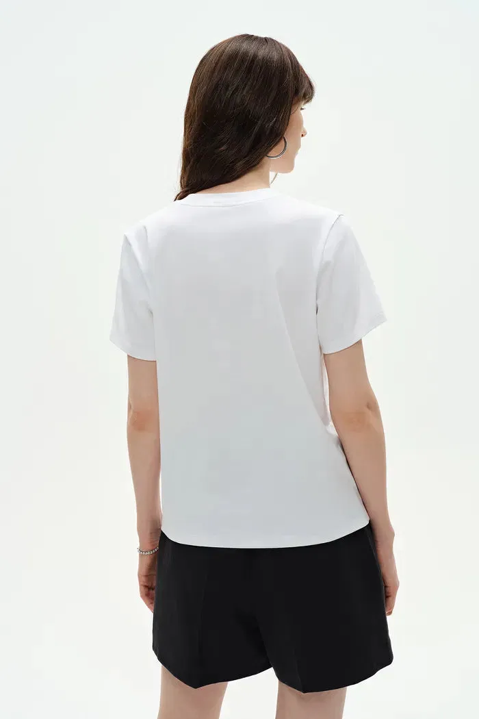Jardin des Fabriques Printed T-Shirt in Pima Cotton