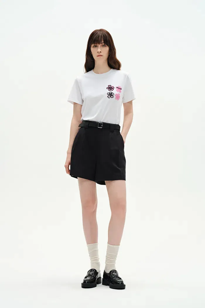 Jardin des Fabriques Printed T-Shirt in Pima Cotton