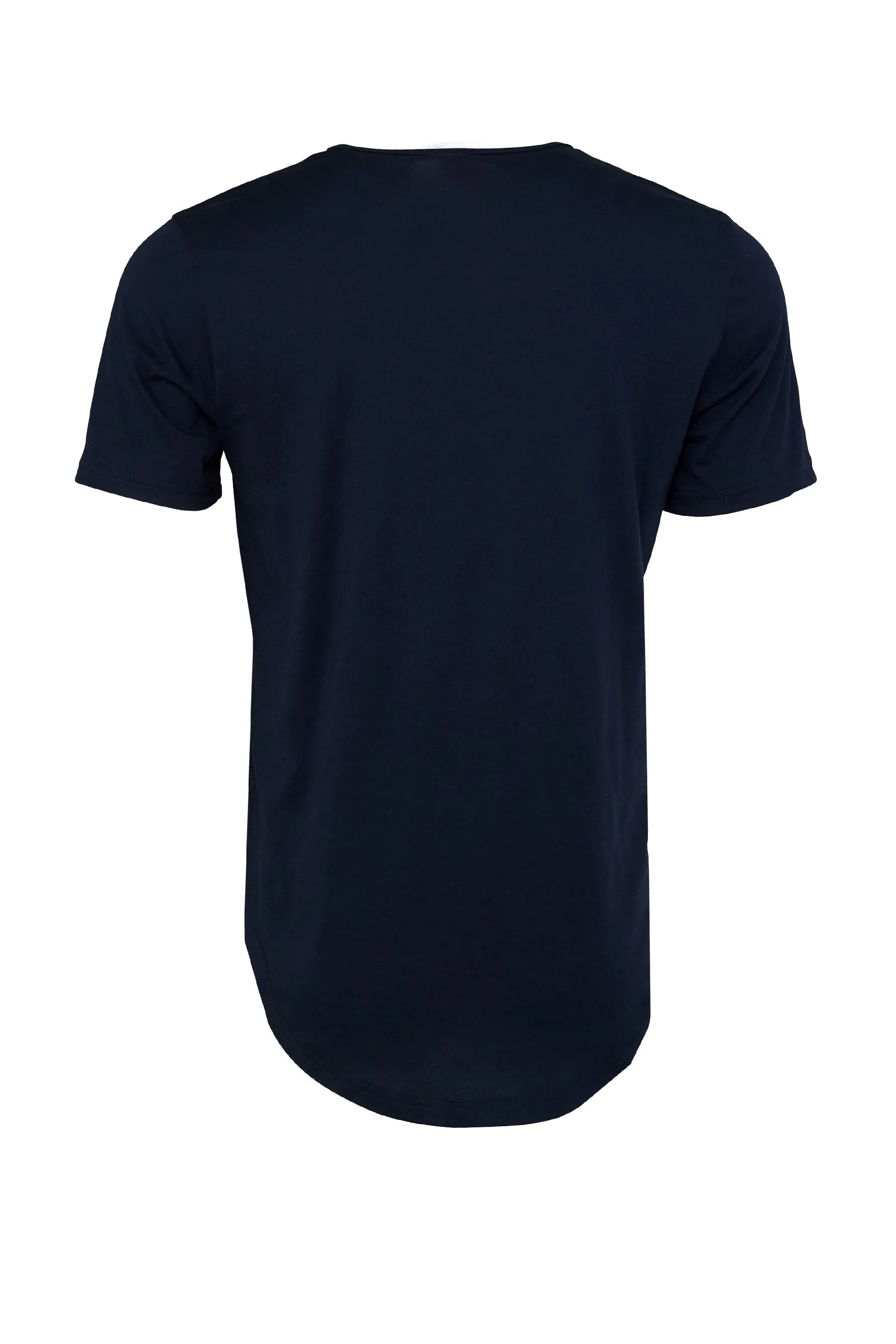 Jersey Short Sleeve T-Shirt with Curved Hem Adult