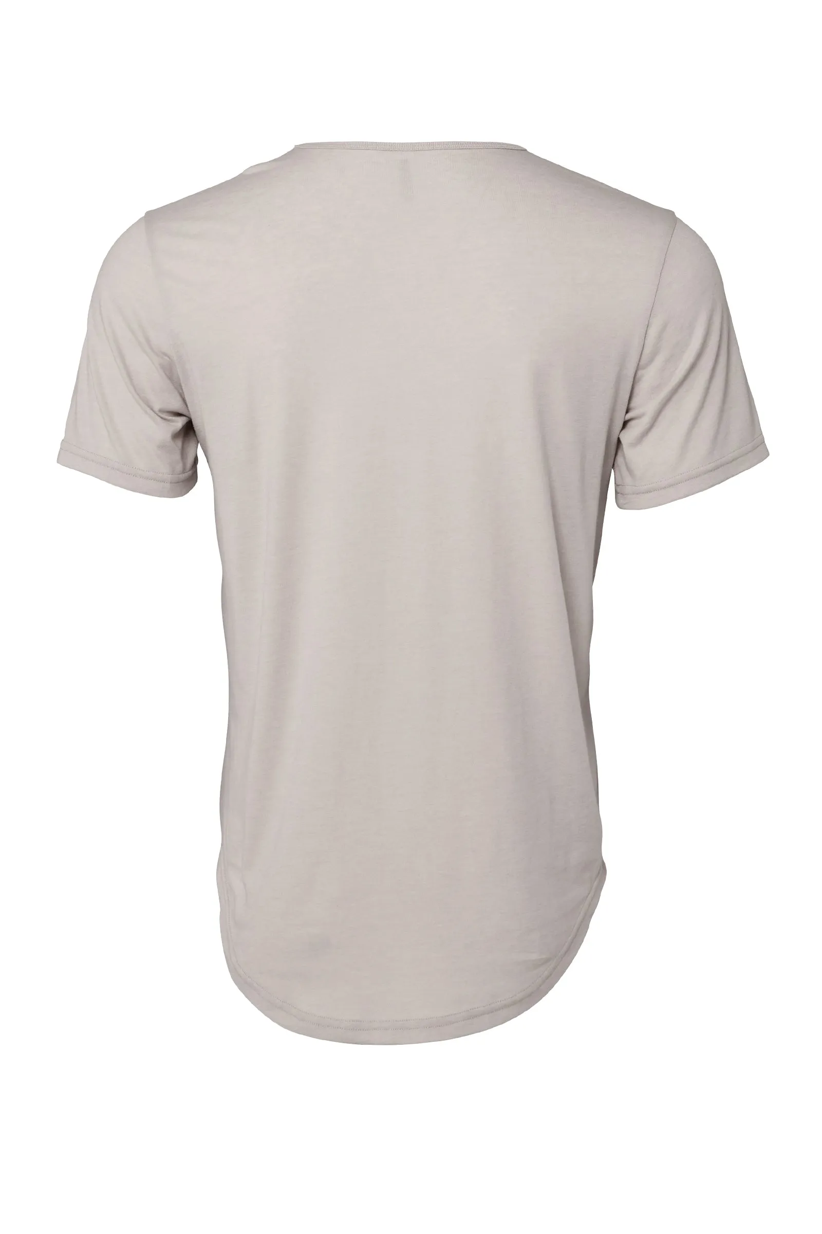 Jersey Short Sleeve T-Shirt with Curved Hem Adult