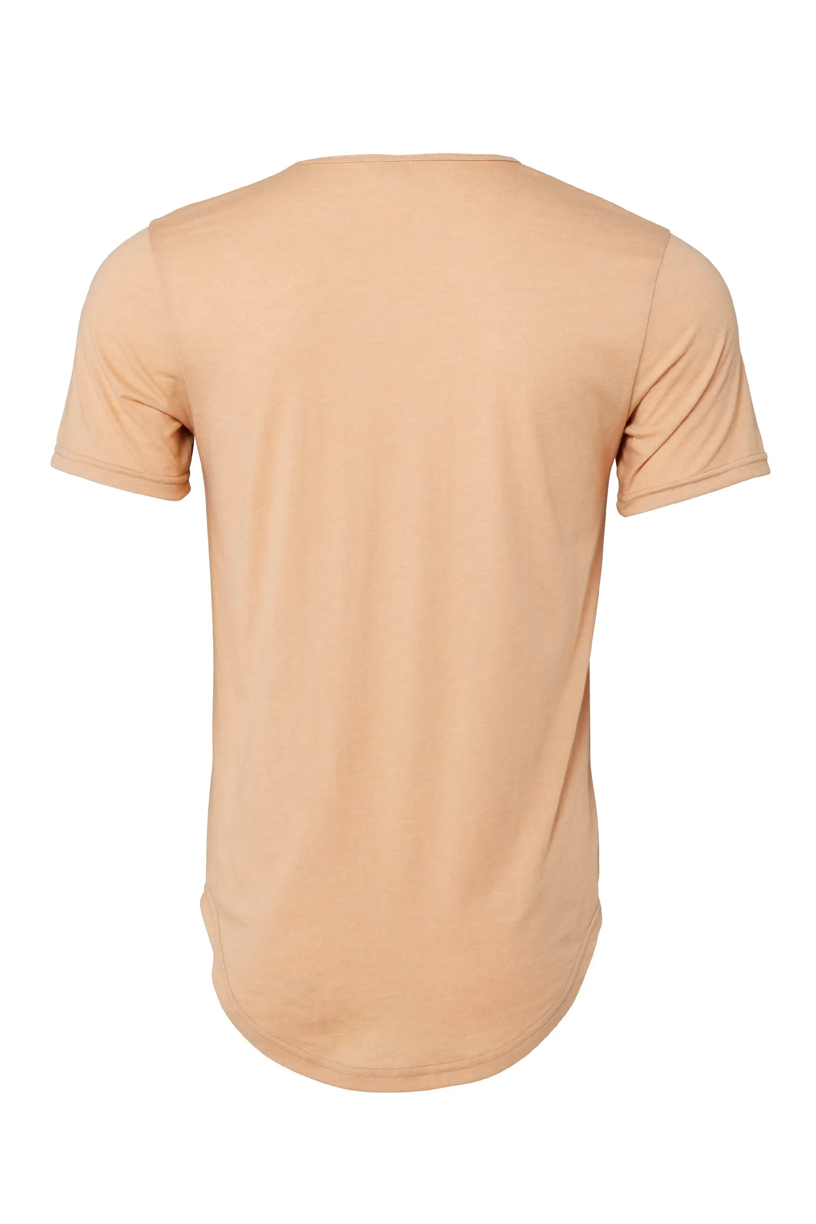 Jersey Short Sleeve T-Shirt with Curved Hem Adult