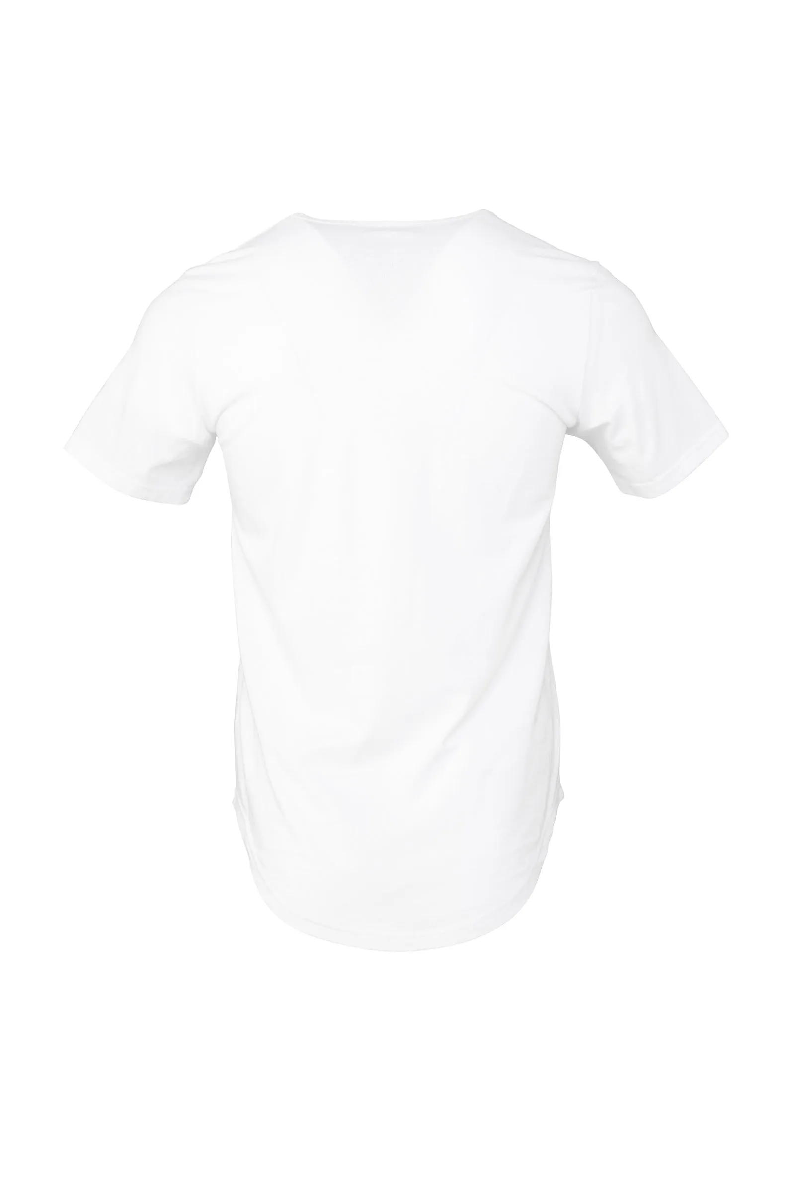 Jersey Short Sleeve T-Shirt with Curved Hem Adult