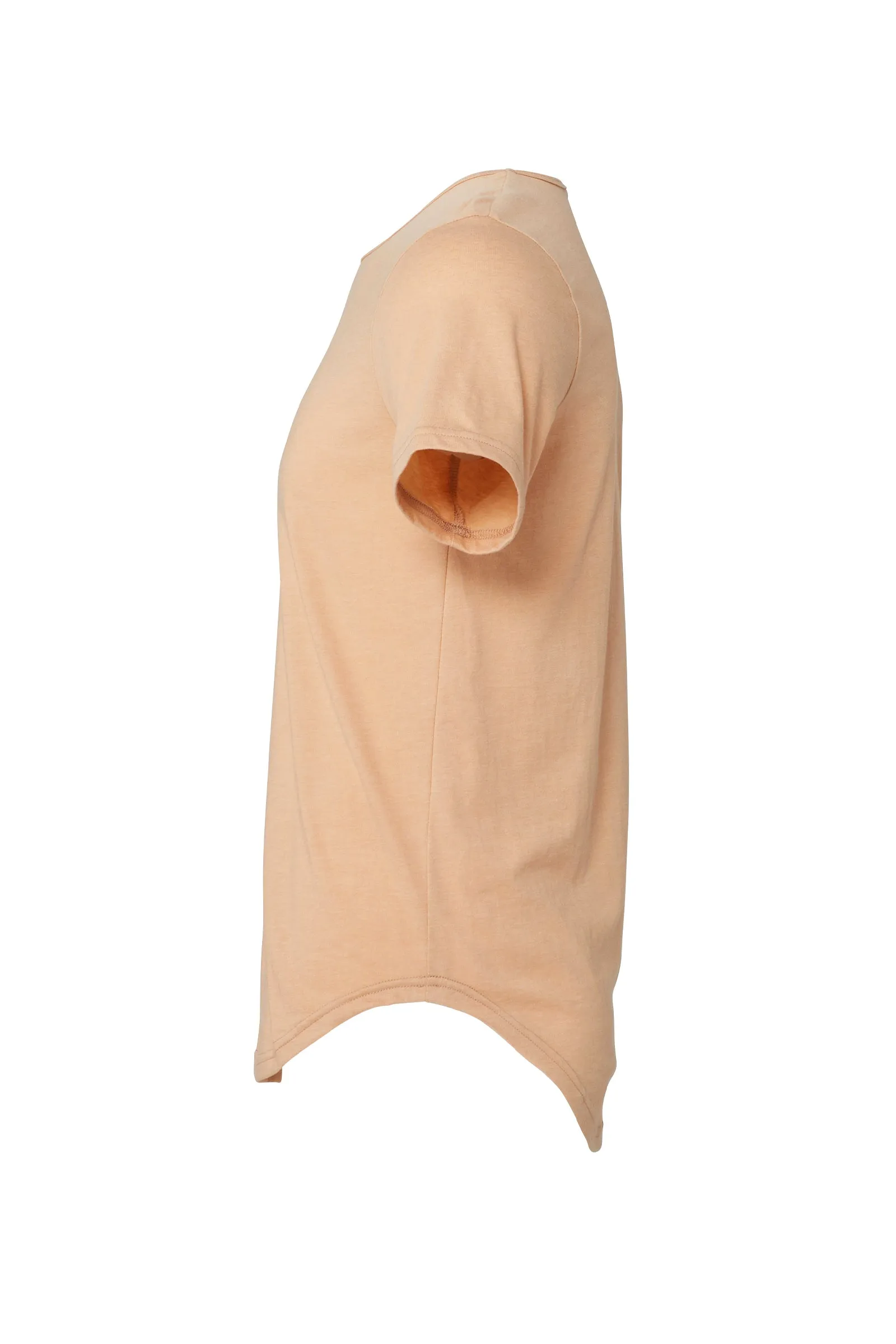 Jersey Short Sleeve T-Shirt with Curved Hem Adult
