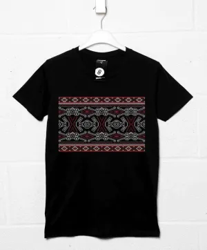 Knitted Jumper Style Starships T-Shirt