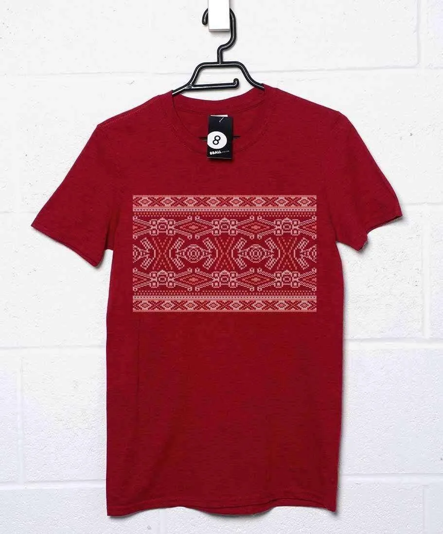 Knitted Jumper Style Starships T-Shirt