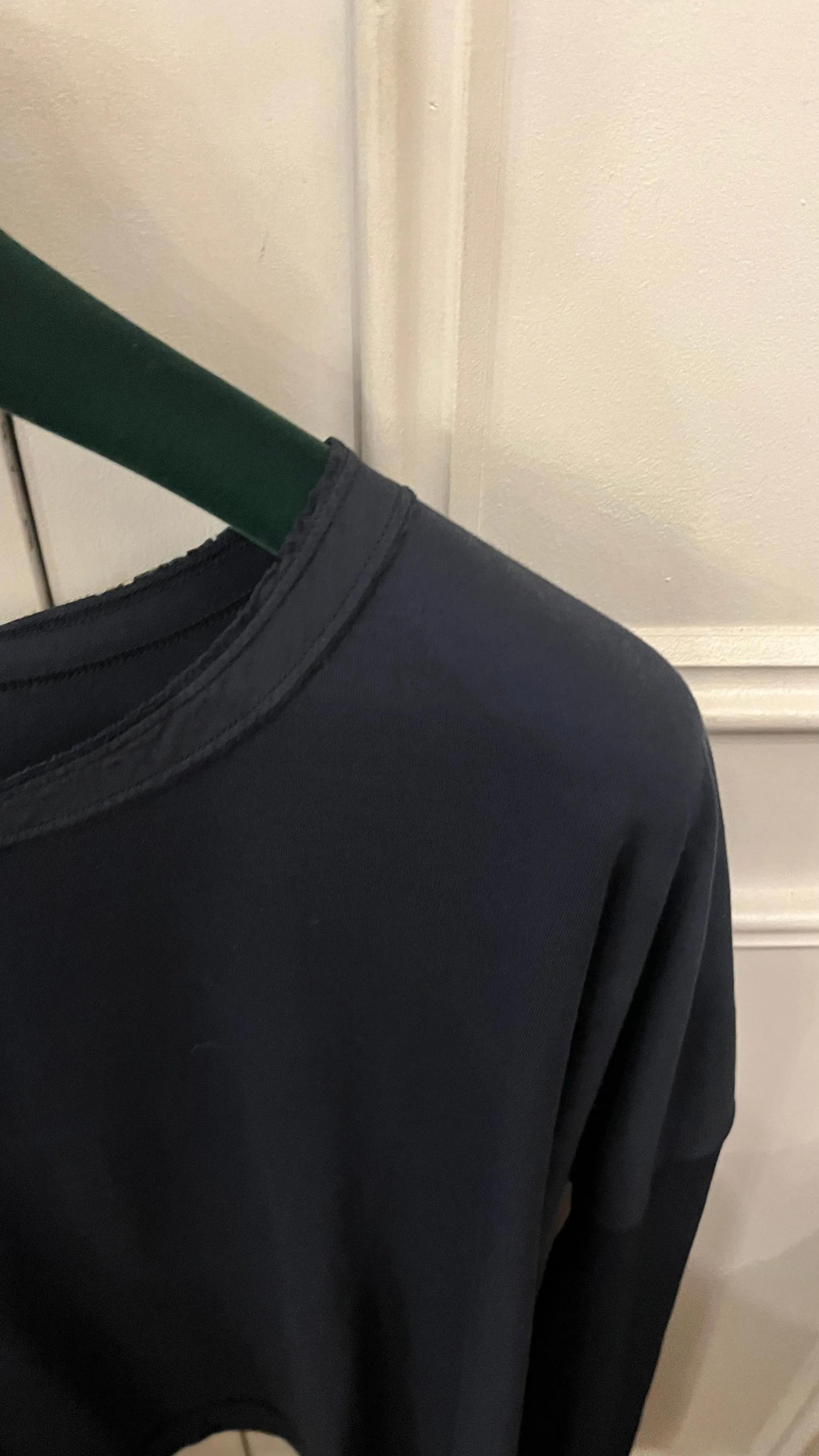 KristenseN Du Nord Long Sleeve Top in Navy