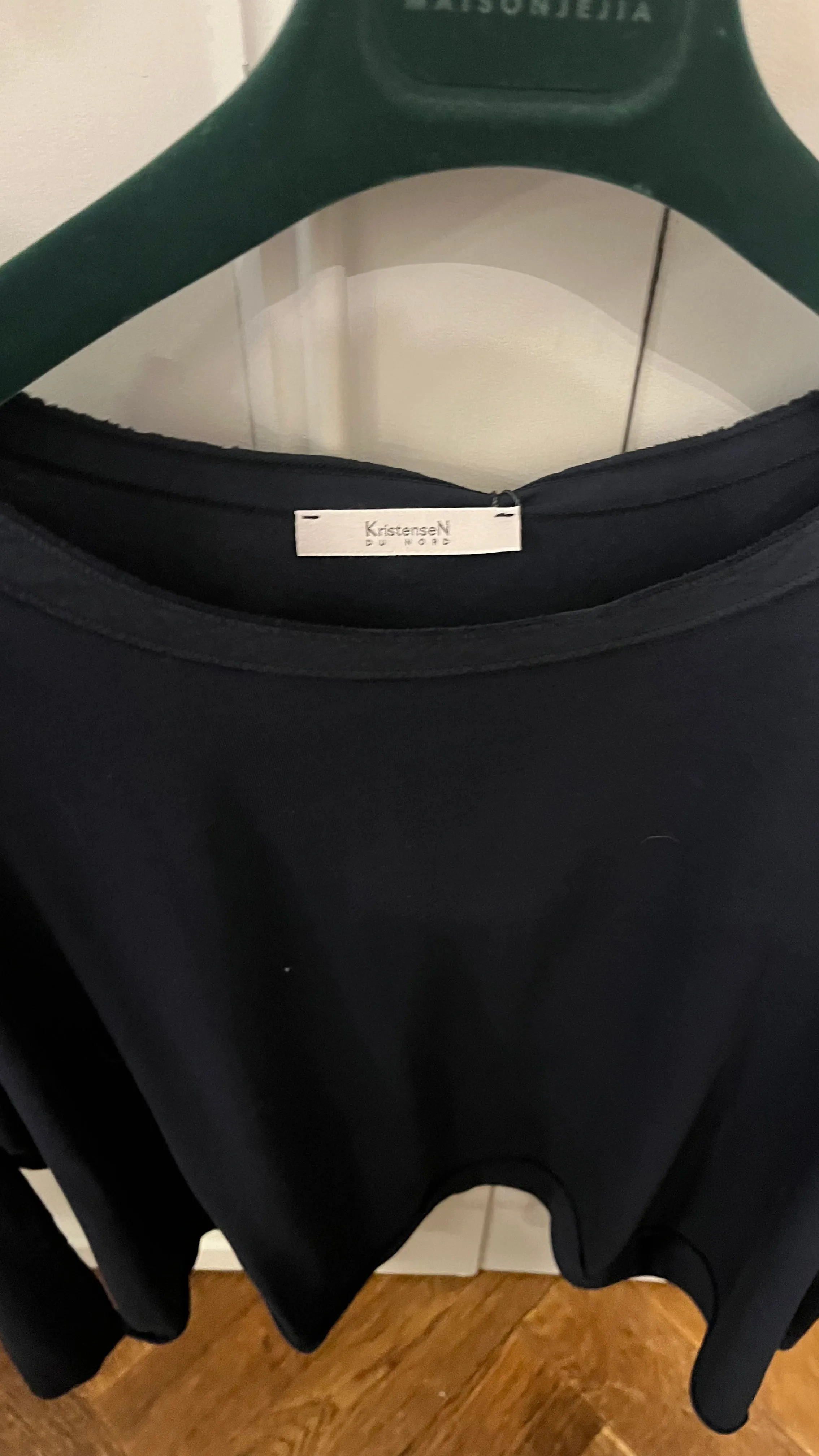 KristenseN Du Nord Long Sleeve Top in Navy